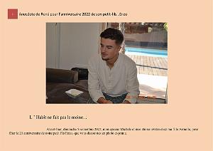 ANECDOTE DE RENE POUR L ANNIVERSAIRE 2022 DE SON PETIT FILS ENZO (1)